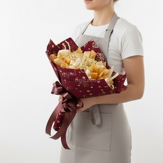 Букет из 15 конфет «Осенний вальс»